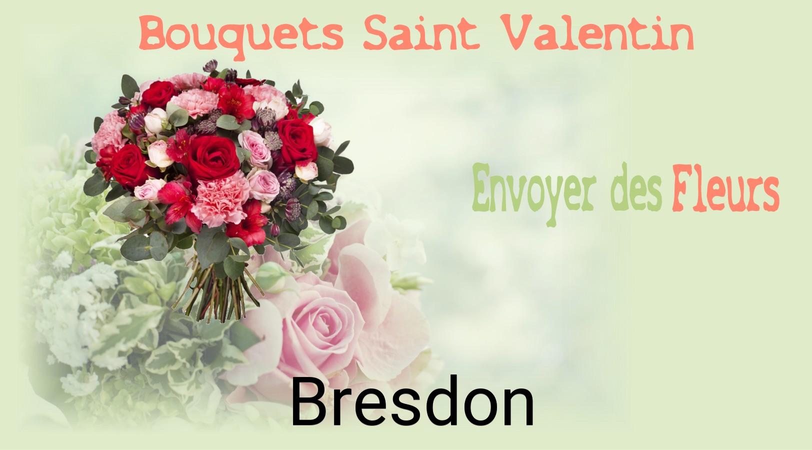 Roses de Saint-Valentin livrées à Bresdon